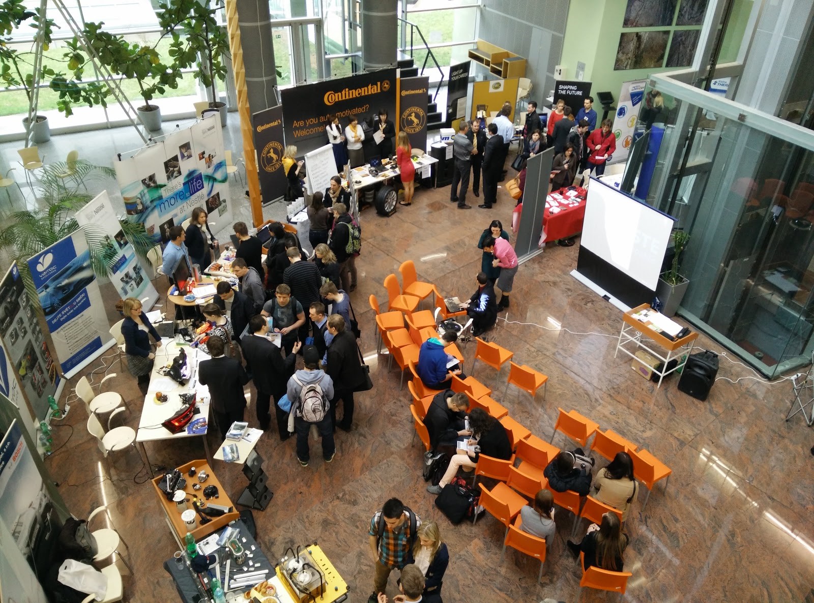 Overview of the job fair